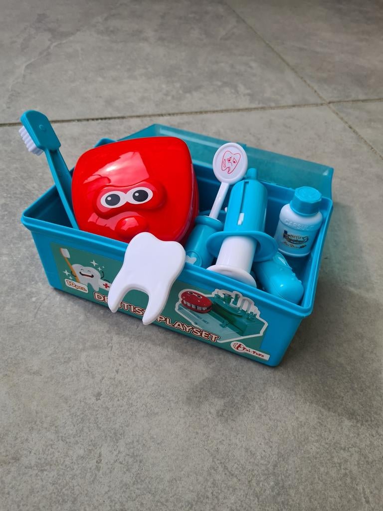 Tandarts speelset voor kinderen, Ophalen of Verzenden, Gebruikt, Jongen of Meisje