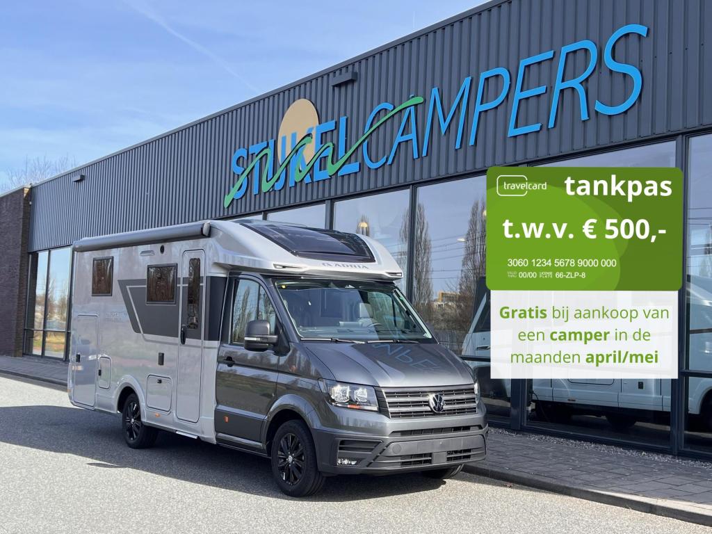 Adria Compact Max SL 160PK AUT/VOLKSWAGEN, Automaat, Tot en met 2, Bedrijf, Diesel
