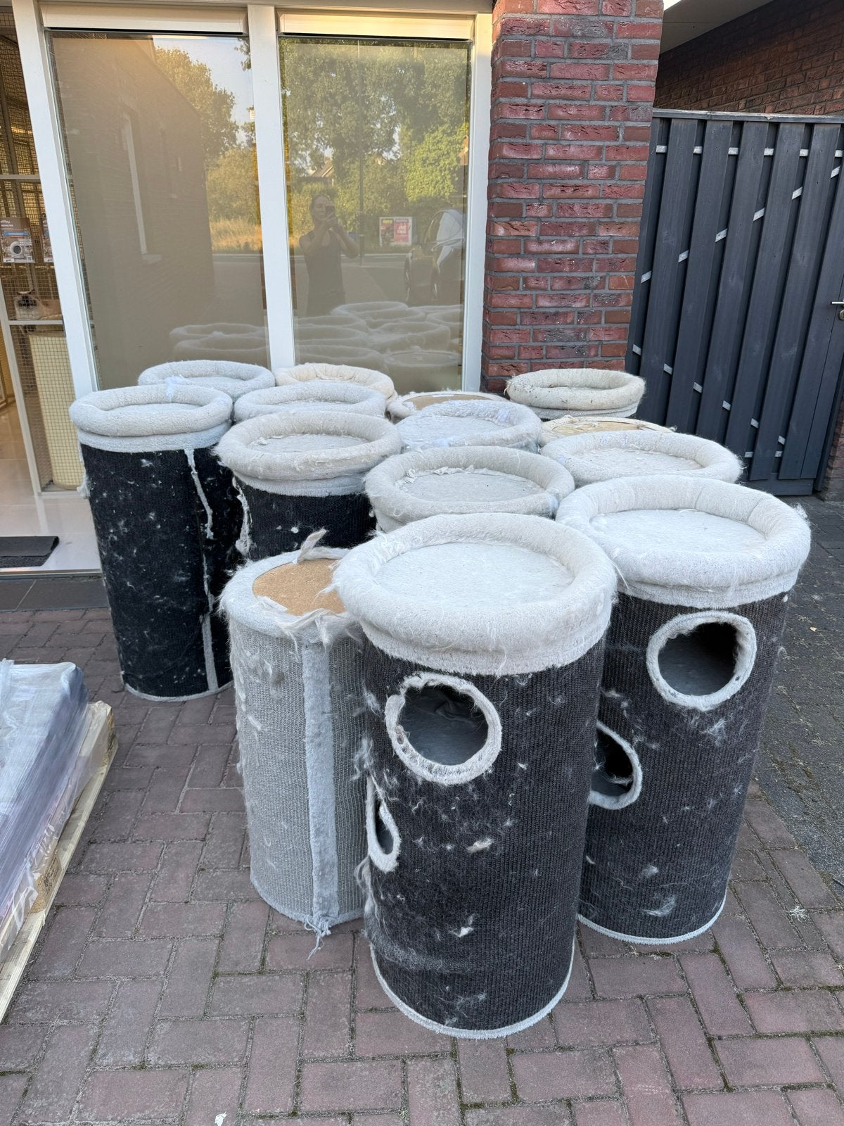 Diverse krabtonnen, Ophalen, Gebruikt, Nvt, Nvt