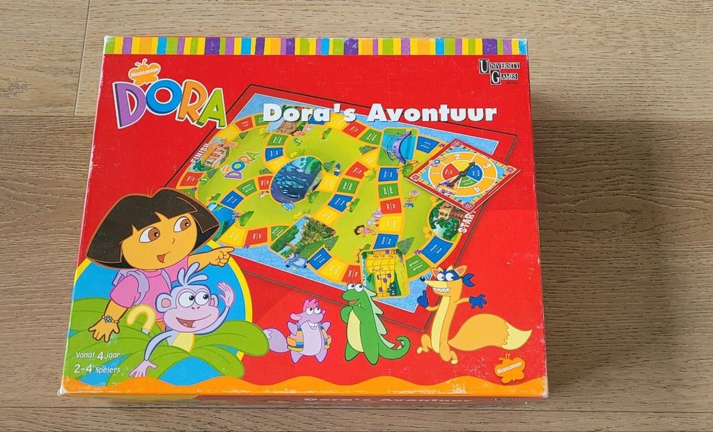 Dora's Avontuur Bordspel - Educatief Spel voor Kinderen, Hobby en Vrije tijd, Gezelschapsspellen | Bordspellen, Drie of vier spelers