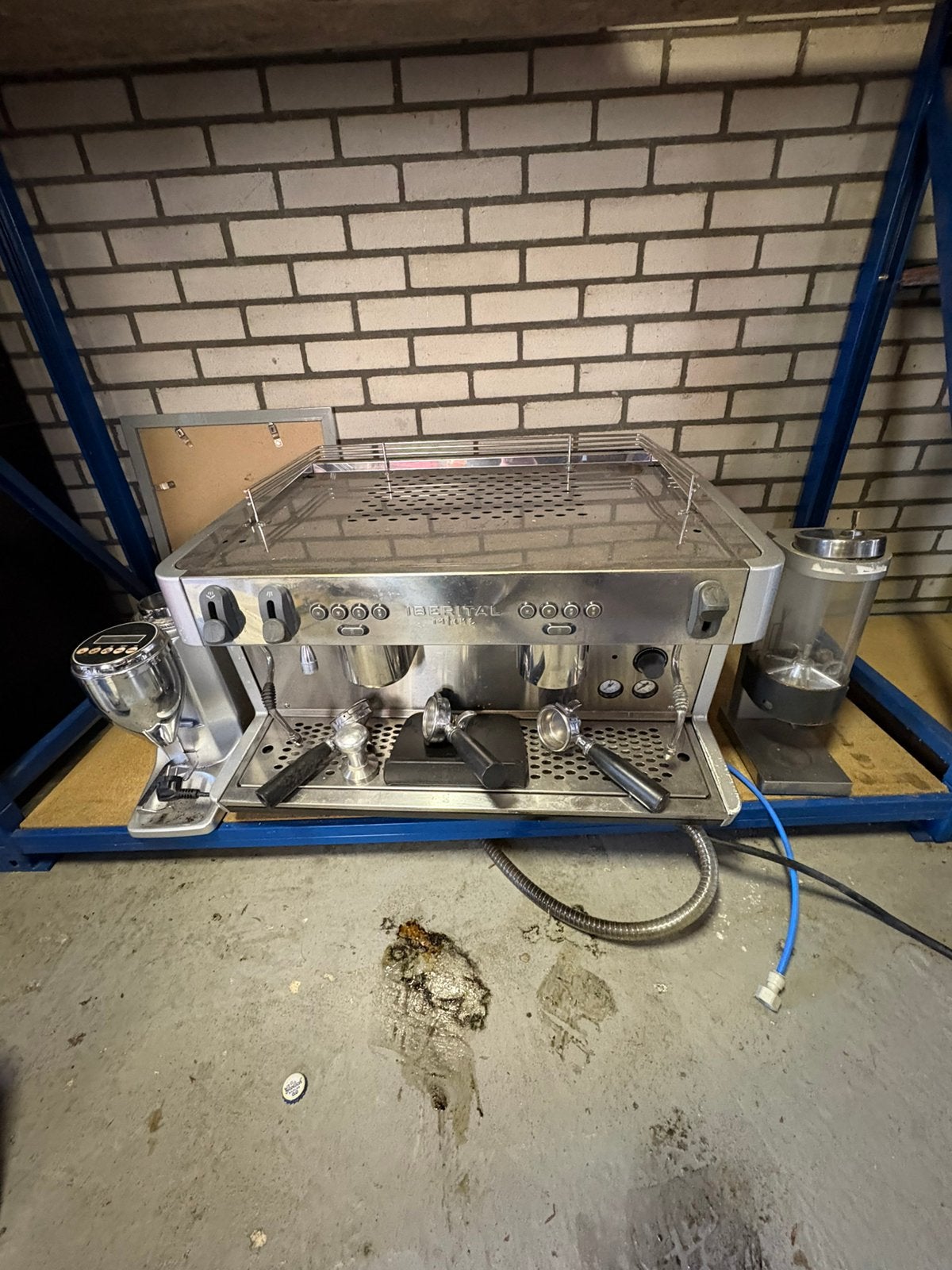 Barista horeca koffie machine met toebehoren., Ophalen, Koffiemachine