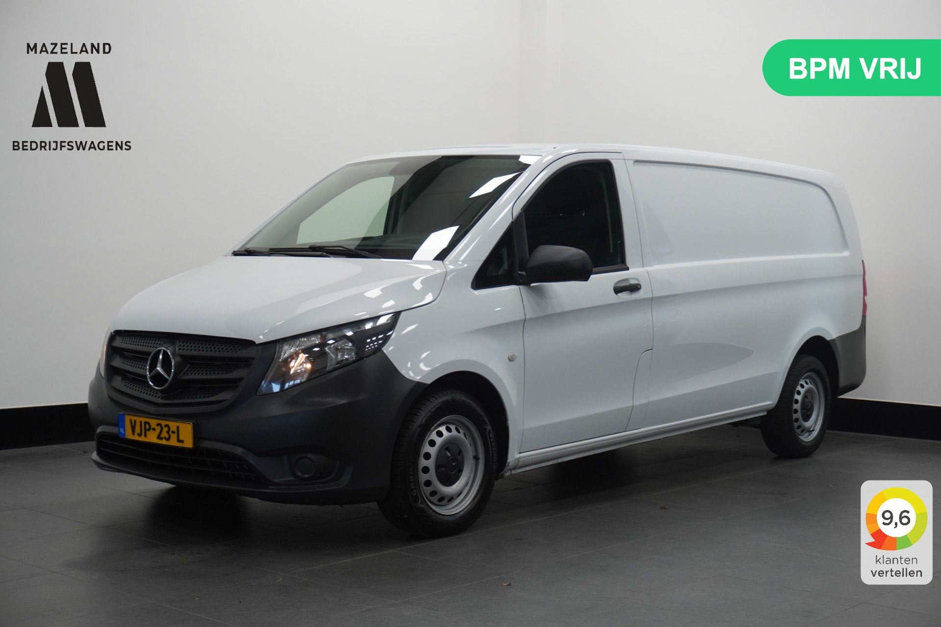 Mercedes-Benz Vito 110 CDI XL EURO 6 - Airco - Camera - €1, Voorwielaandrijving, Gebruikt, 4 cilinders, Wit