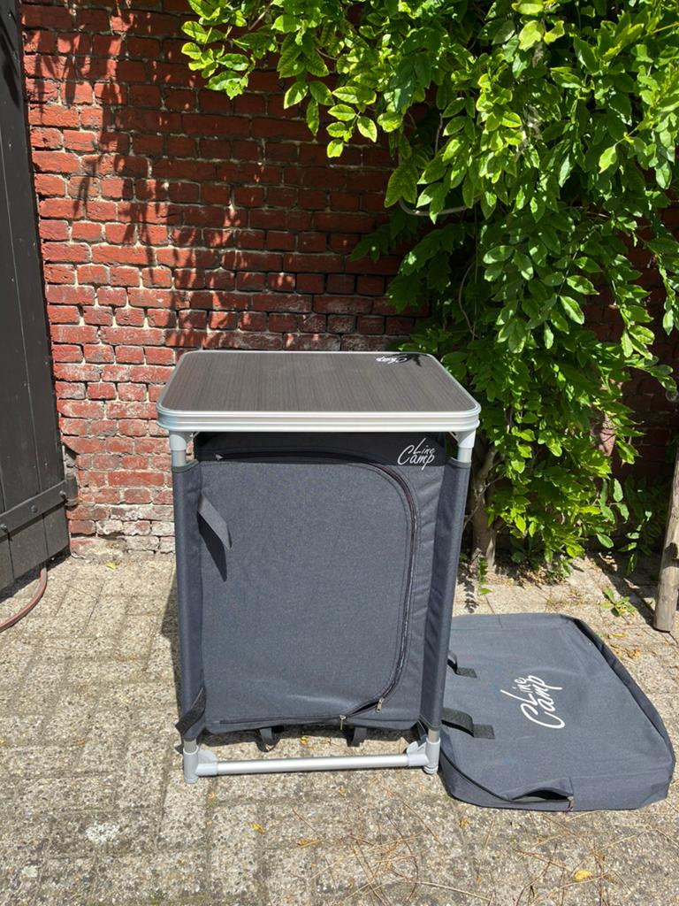 Line camp kaste voor camping, Ophalen, Zo goed als nieuw, Campingkast