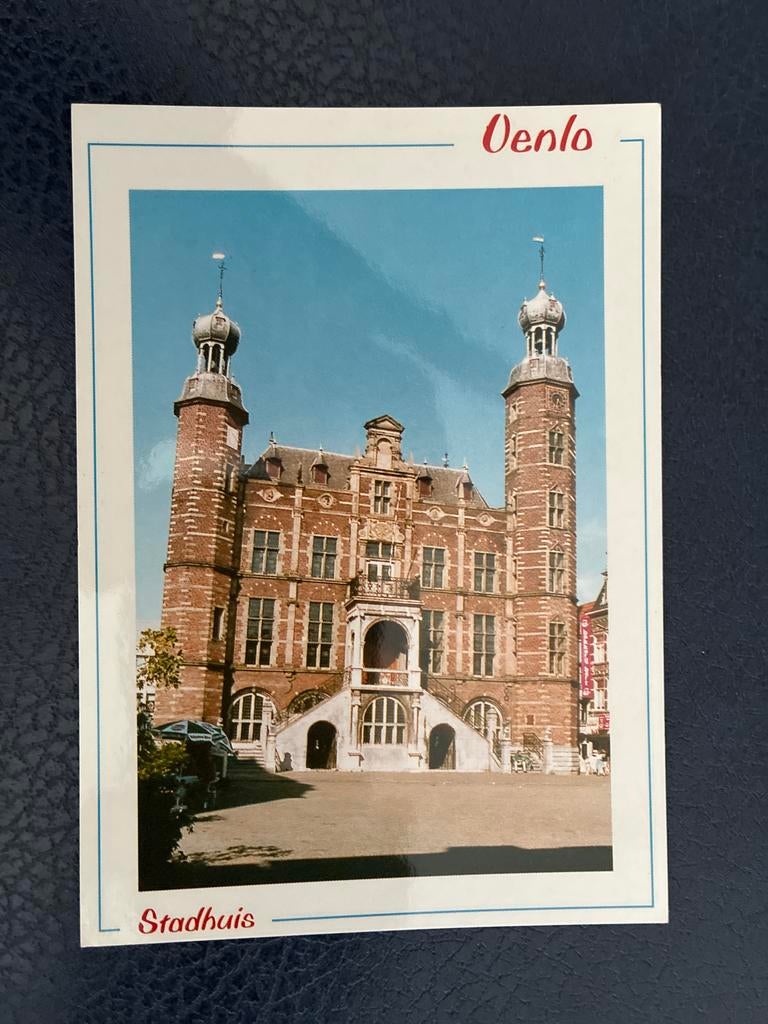 Ansichtkaart Venlo Stadhuis - Ongelopen, Ophalen of Verzenden, 1980 tot heden, Ongelopen, Limburg