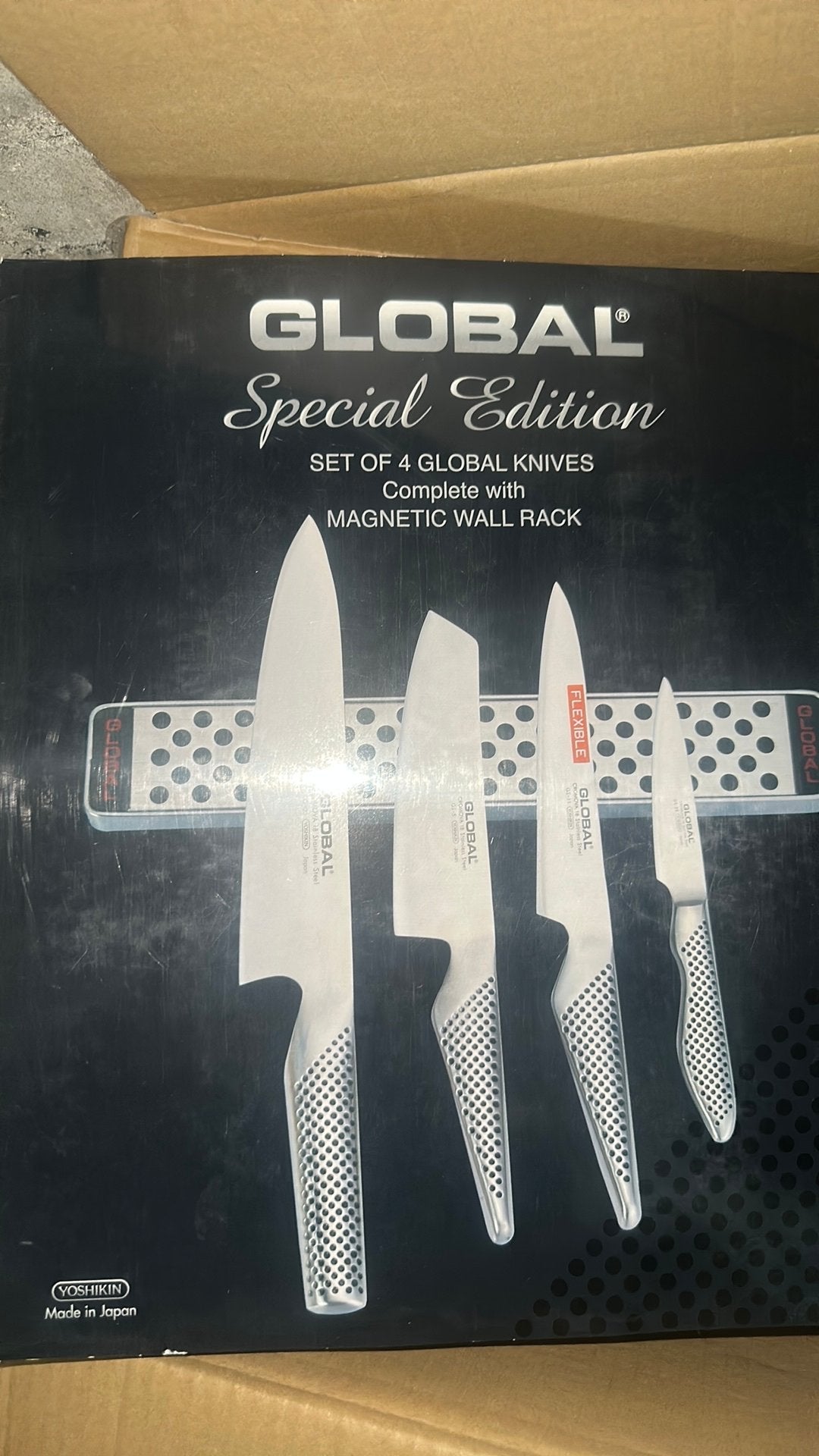 Global 5 delig, Global, Nieuw, Rvs of Chroom, 2736dd