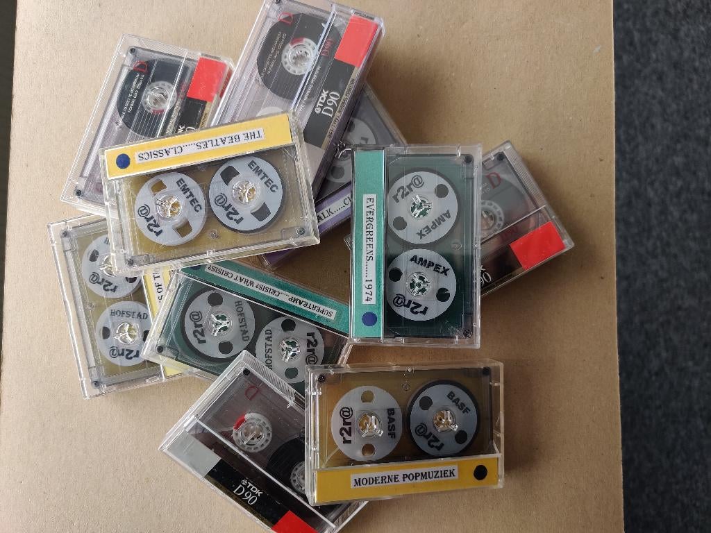 Cassettebandjes, Gebruikt, 2 t/m 25 bandjes, Ophalen of Verzenden, Voorbespeeld