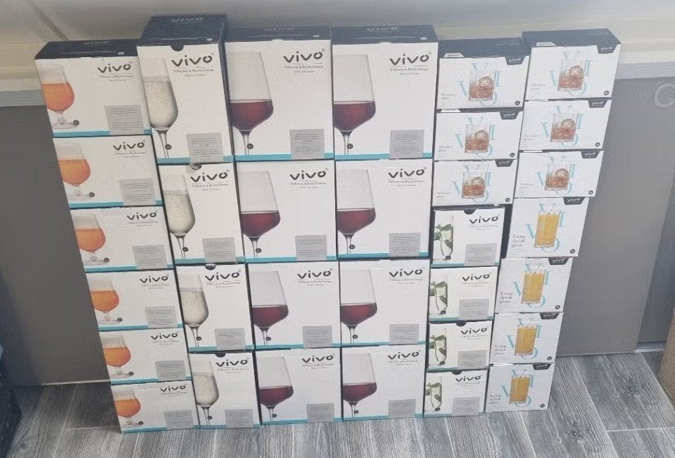 VIVO Villeroy & Boch // AH Albert Heijn kristalglazen, Ophalen, Glas of Glazen, Nieuw, Glas