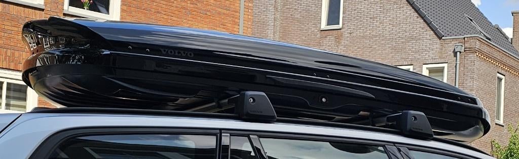 Bagagebox "Space Design 520" Glossy Black, 430 l, Auto diversen, Dakkoffers, Ophalen, Zo goed als nieuw