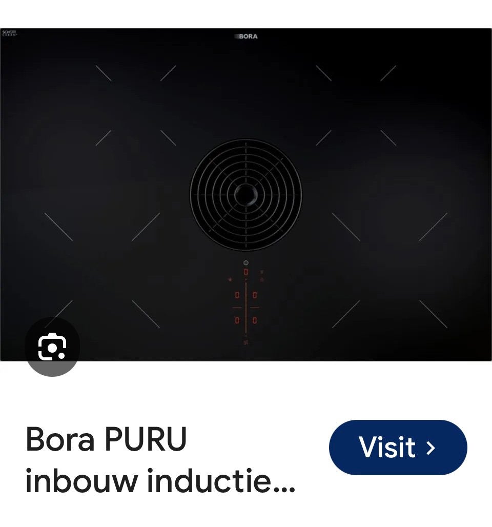 Bora Pure, Witgoed en Apparatuur, Nieuw, Inbouw, Inductie, 4 kookzones