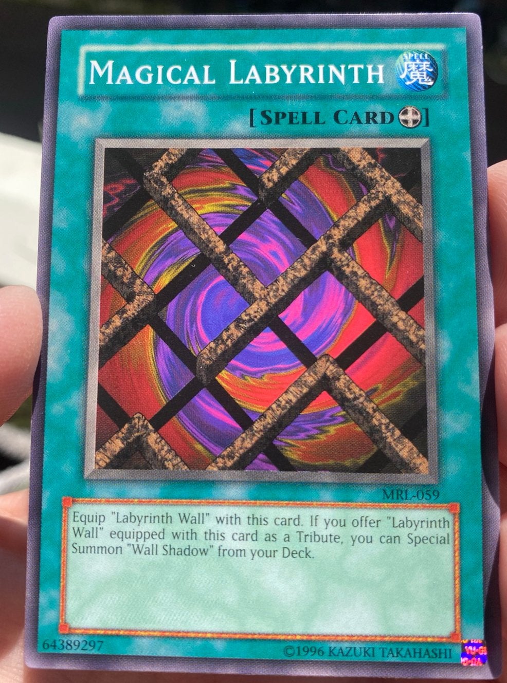 Yu-Gi-Oh! Magical Labyrinth MRL Old US Print !, Ophalen of Verzenden, Gebruikt, Losse kaart