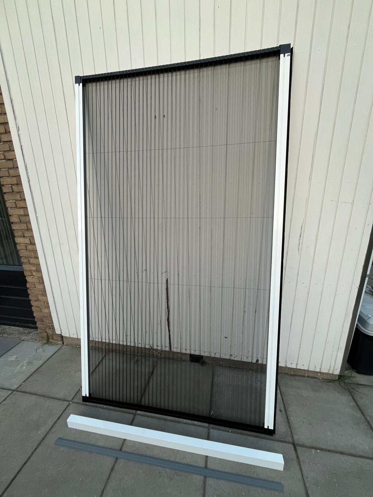 Luxaflex hordeur in plissé (nieuw) 223x130, 100 tot 150 cm, 200 cm of meer, Wit, Nieuw