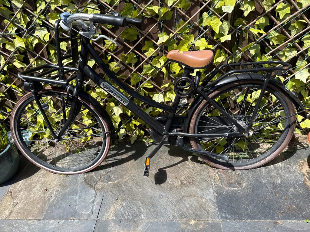 Opknappertje Popal fiets met nieuwe voorband, Ophalen of Verzenden, Gebruikt, Overige merken