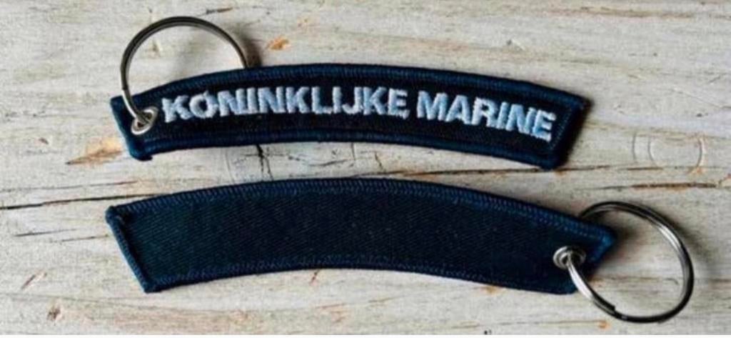 Marine Sleutelhanger Kon. Marine, Verzenden, Marine, Nederland, Embleem of Badge