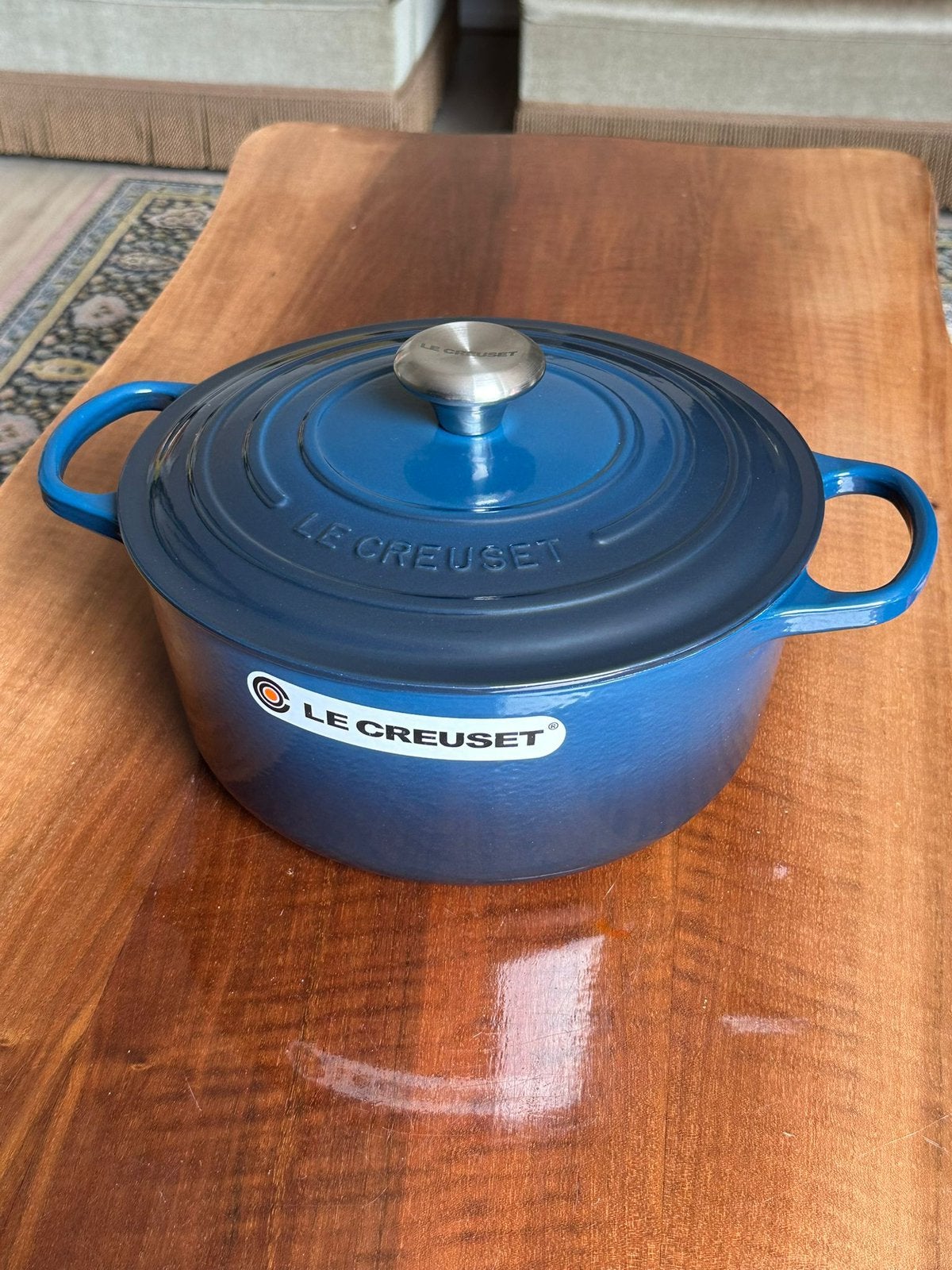 Le Creuset Gietijzeren Braadpan 26 cm – Agave, Ophalen of Verzenden, Nieuw, Gietijzer