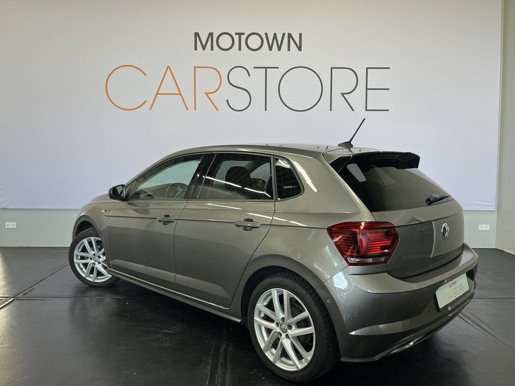 Volkswagen Polo 1.0 TSI R-Line Clima Navi PDC, Auto's, Volkswagen, Stof, Gebruikt, 95 pk, Parkeersensor