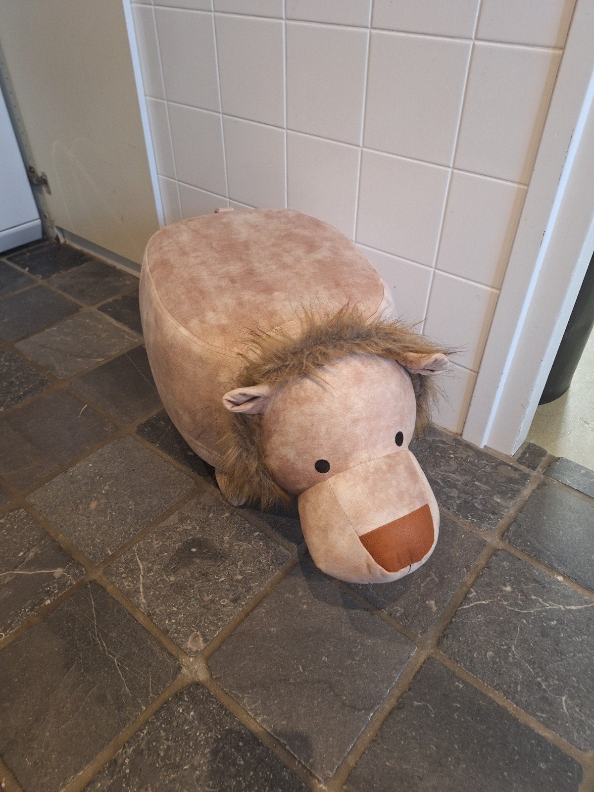 Kinder poef leeuw, Ophalen of Verzenden, Zo goed als nieuw