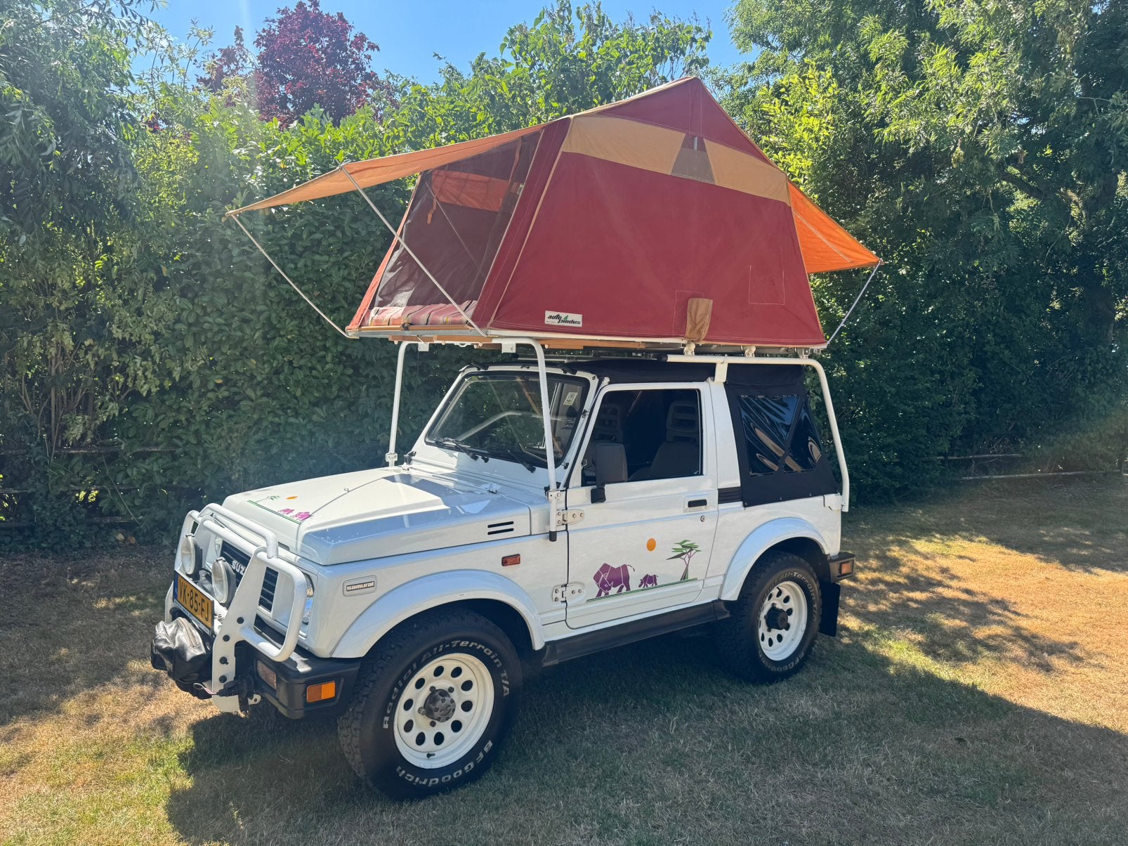 Suzuki Samurai 1.3 Rhino Edition 4X4, orig. daktent, *UNIEK*, Auto's, 447 kg, 64 pk, 4 cilinders, Wit