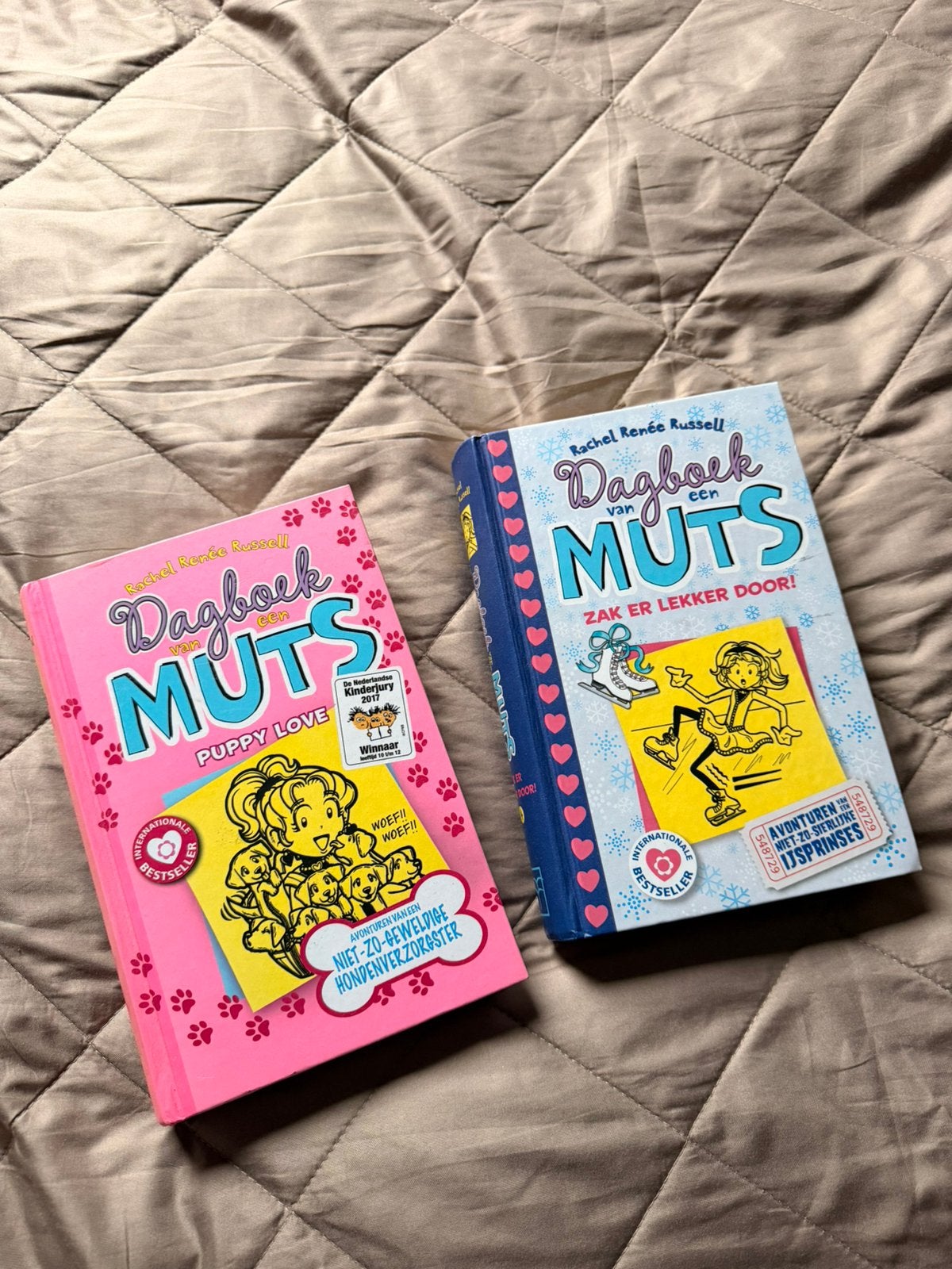 2 boeken dagboek muts, Ophalen of Verzenden, Zo goed als nieuw