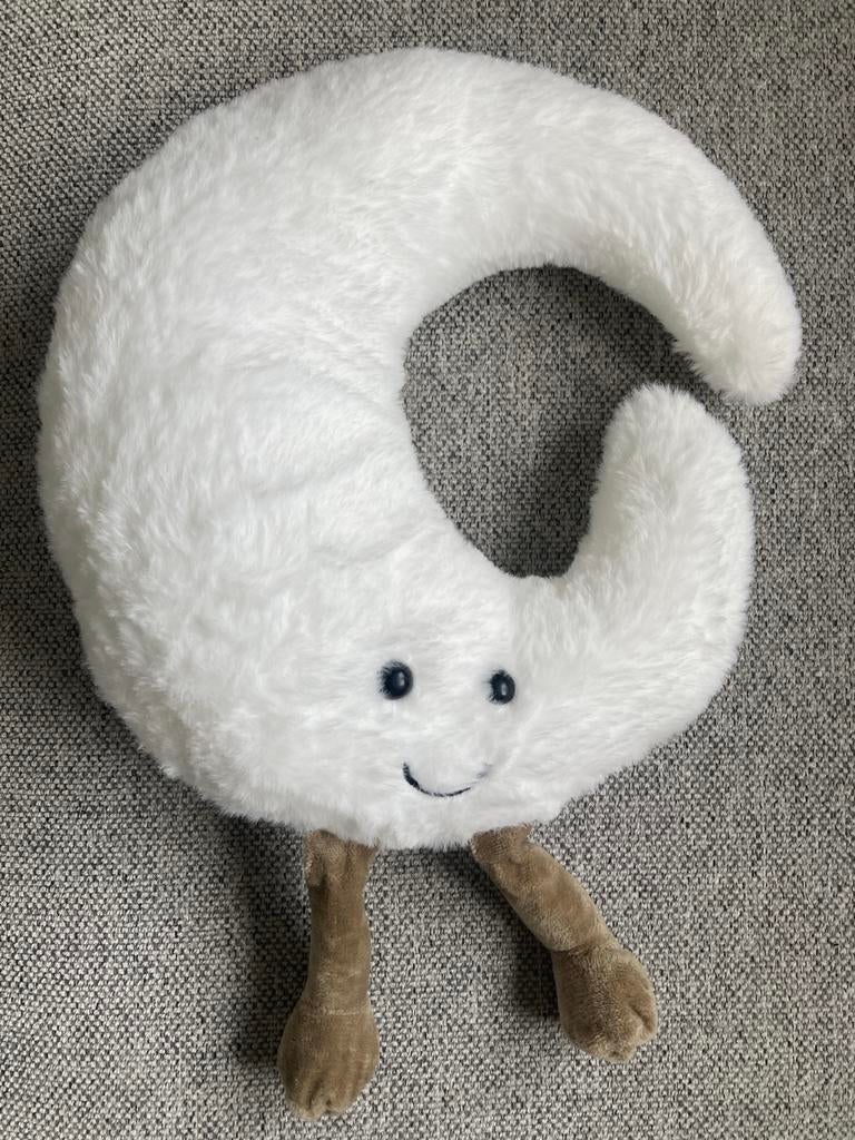 Knuffel maan 30 cm Nieuw, Kinderen en Baby's, Speelgoed | Knuffels en Pluche, Overige merken, Overige karakters, Overige typen