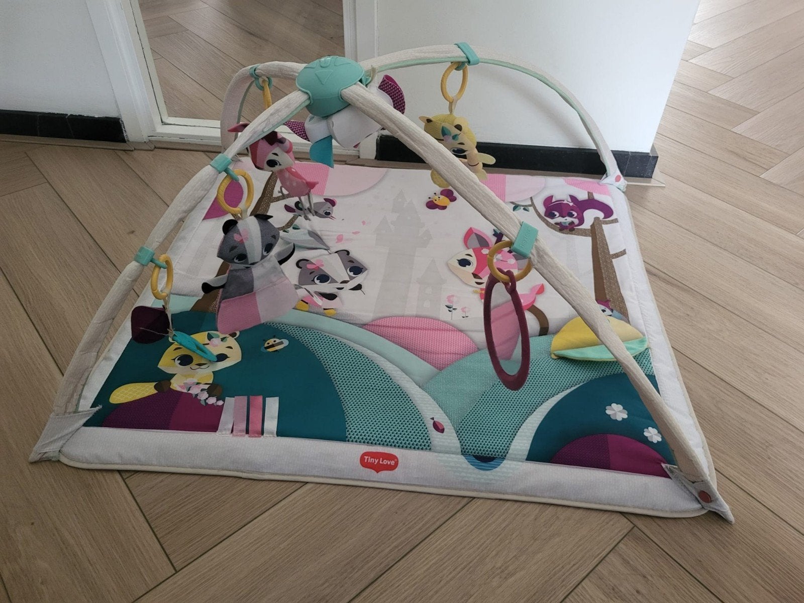 Tiny Love Speelkleed met Babygym en Muziek, Ophalen, Zo goed als nieuw, Speelkleed, Met geluid