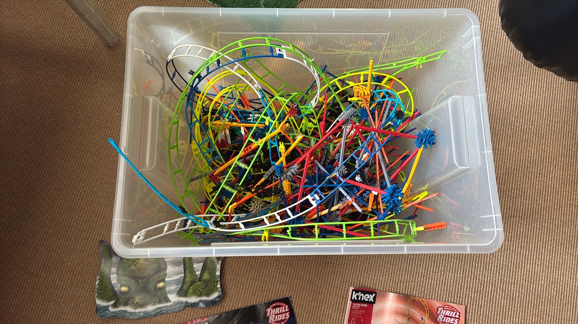 Grote doos k’nex, Kinderen en Baby's, Ophalen, Zo goed als nieuw, K'nex