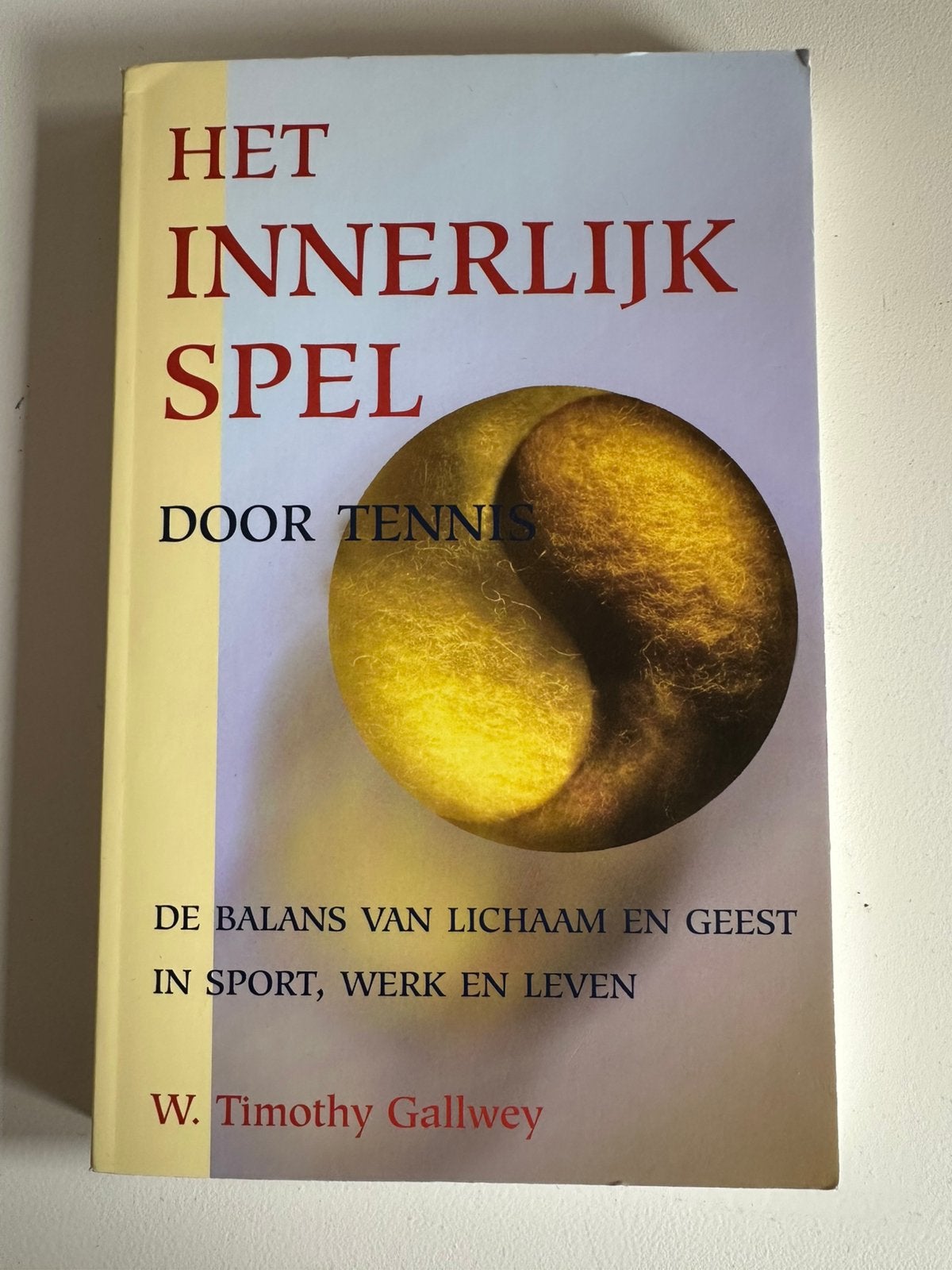 W.T. Gallwey - Het innerlijk spel door tennis, Boeken, W.T. Gallwey, Ophalen of Verzenden, Zo goed als nieuw, Balsport