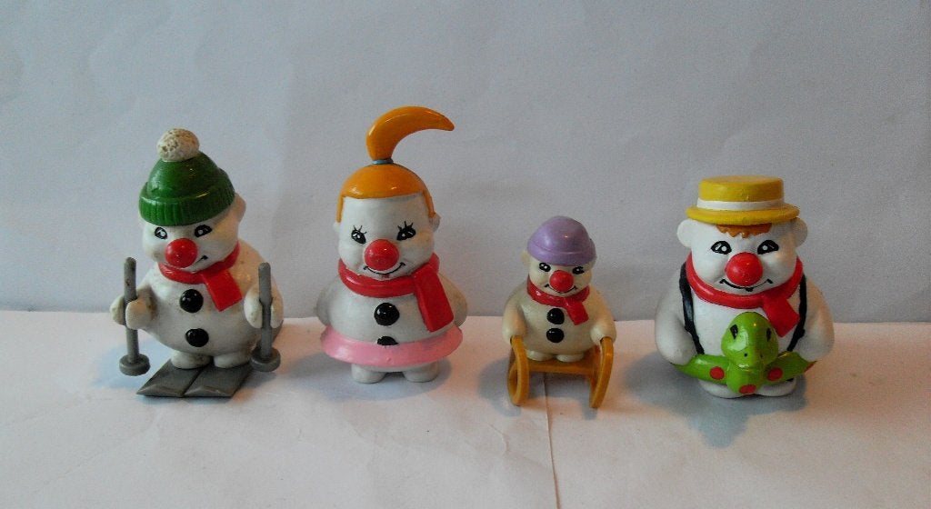 Bouli De Sneeuwpop Figuurtjes Boelie, Ophalen of Verzenden, Zo goed als nieuw