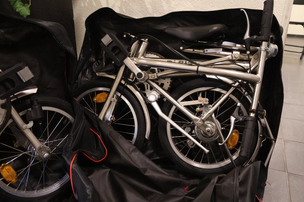 Di Blasi vouwfiets, Ophalen, 16 tot 18 inch, Versnellingen, Zo goed als nieuw