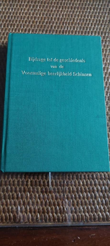 Bijdrage tot geschiedenis Schinnen Limburg, Boeken, Geschiedenis | Stad en Regio, Ophalen of Verzenden, Gelezen
