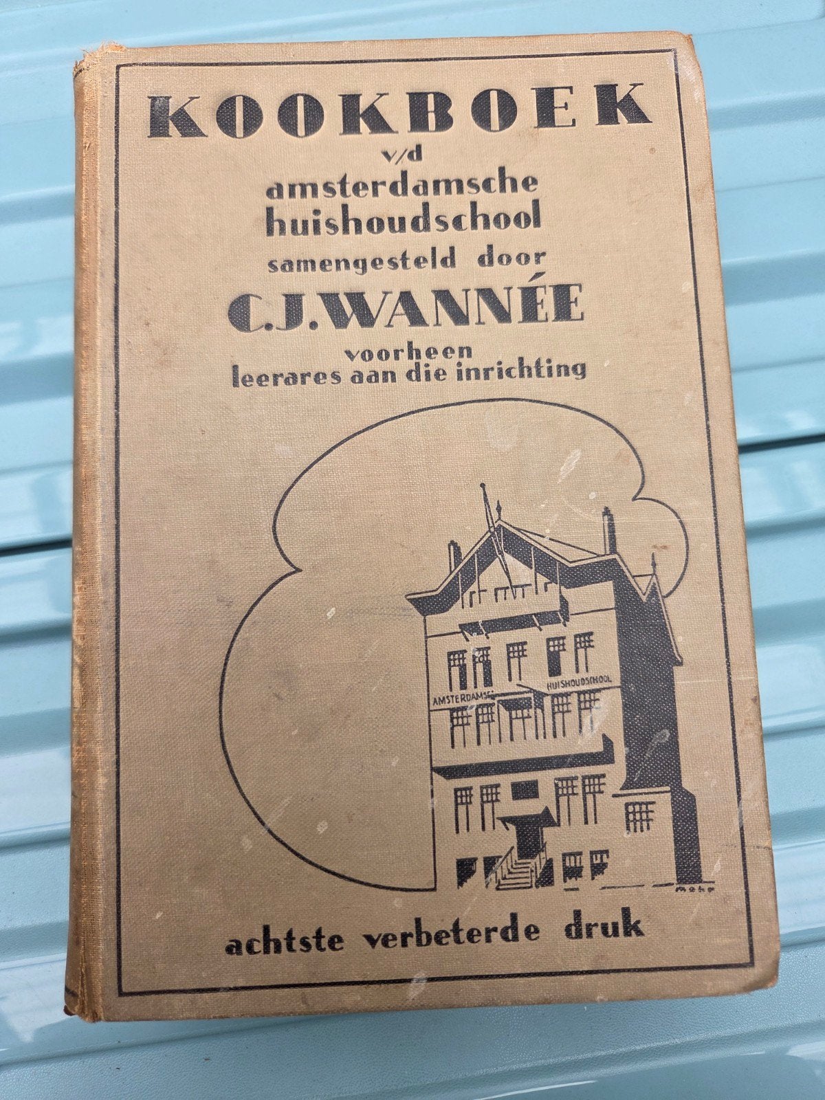 uniek historisch kookboek Amsterdamsche Huishoudschool 1935, Boeken, Kookboeken, Ophalen of Verzenden