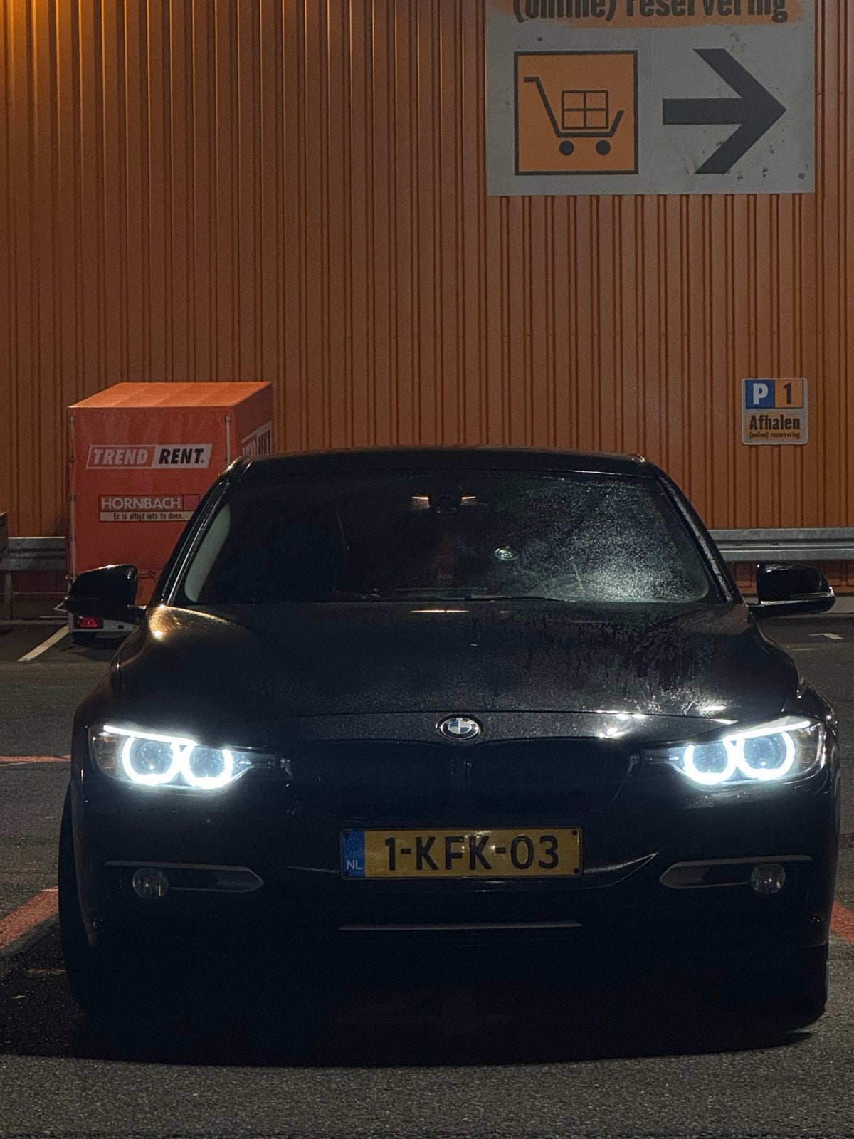 BMW 3-Serie 2.0IX 320 135KW Aut8 (f30) 2013 Zwart, Auto's, BMW, Achterwielaandrijving, 4 cilinders, Zwart, Origineel Nederlands