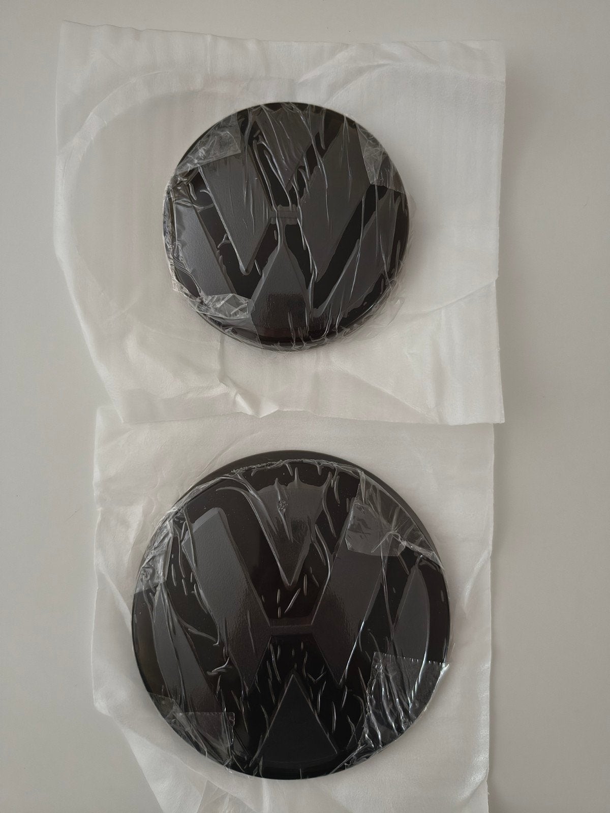 VW logo cover nieuwe stijl zwart, Auto diversen, Tuning en Styling, Ophalen of Verzenden