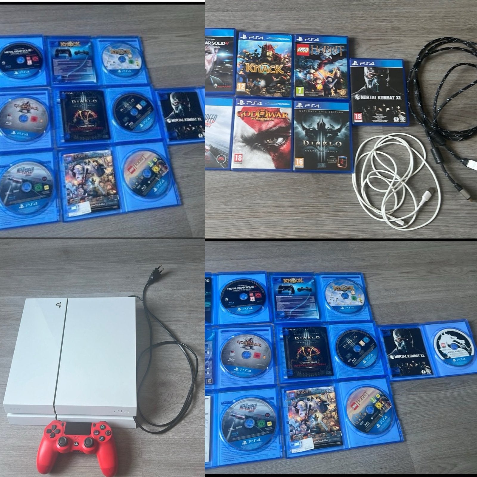 PlayStation 4 Slim, 1 speler, Ophalen of Verzenden, Zo goed als nieuw, Vanaf 3 jaar