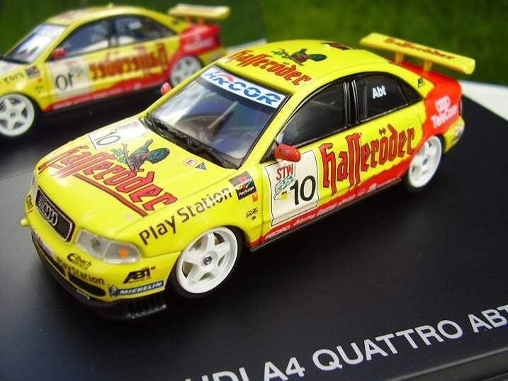Schaalmodel Audi A4 Quatro race, Ophalen of Verzenden, Nieuw, Auto