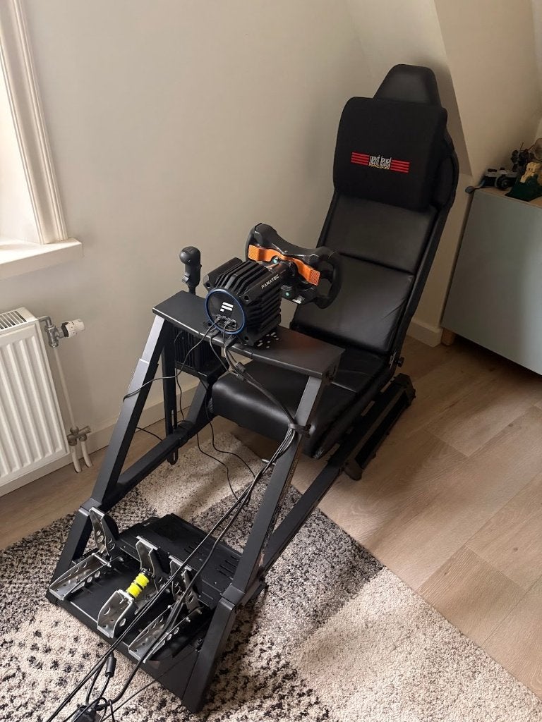 Complete Fanatec + Next Level Racing Sim Racing Setup, Computers en Software, Joysticks, Ophalen, Gebruikt, Fanatec