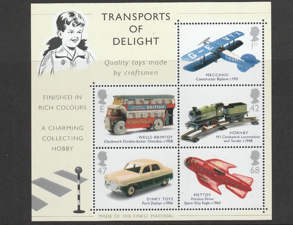 Engeland blok Transports of Delight (2003)., Ophalen of Verzenden, Postfris