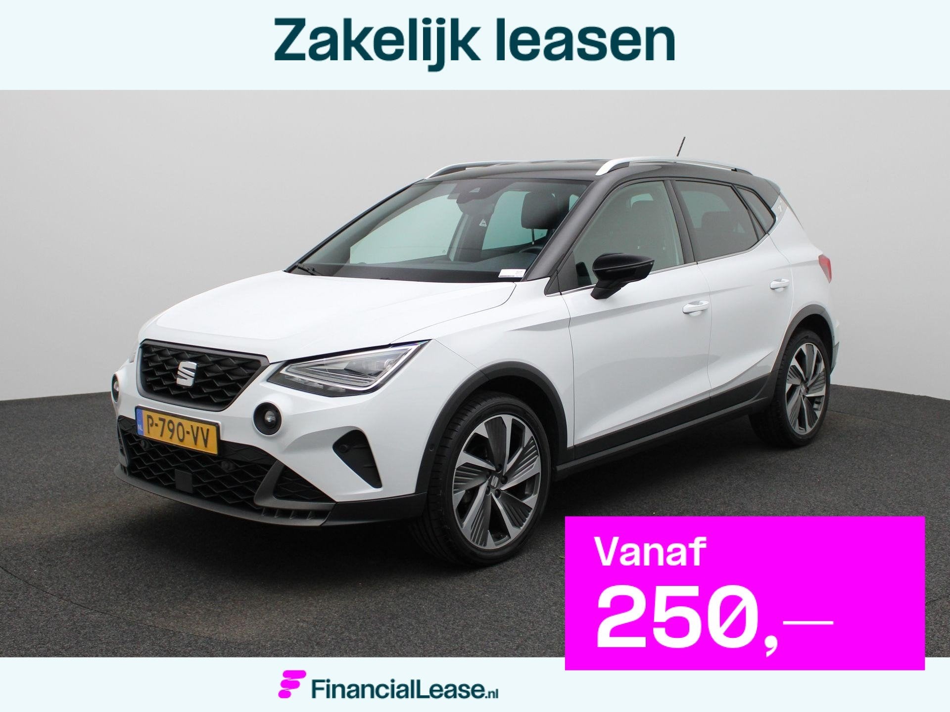 SEAT Arona 1.0 TSI FR Business Intense | ACHTERUITRIJCAMERA, 12 maanden, Gebruikt, 95 pk, Alcantara