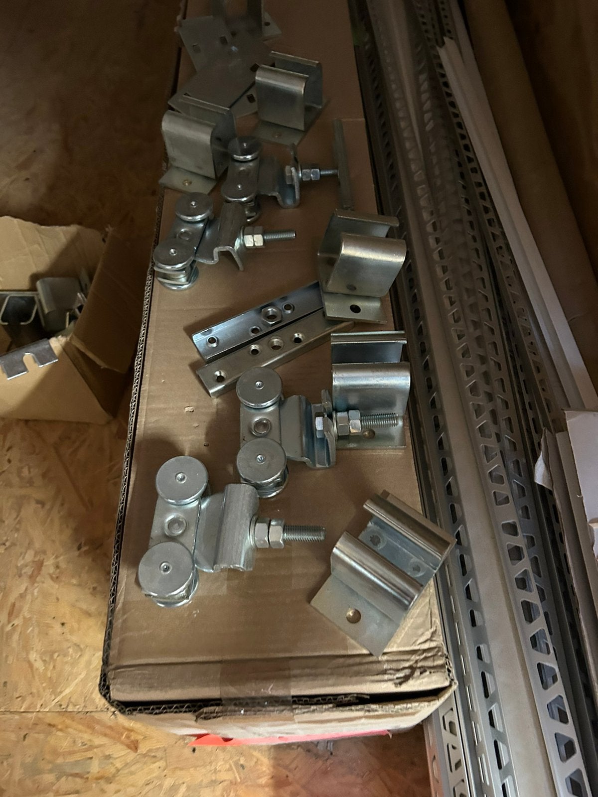 Zwaar rail systeem voor schuifdeur, Ophalen, Nieuw, 250 mm of meer