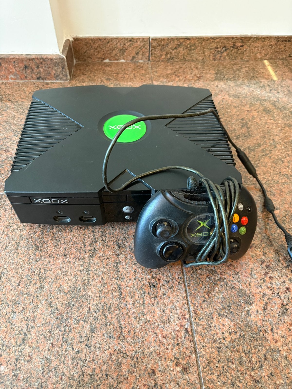Originele xbox met games, Ophalen of Verzenden, Gebruikt, Met 1 controller, Met games