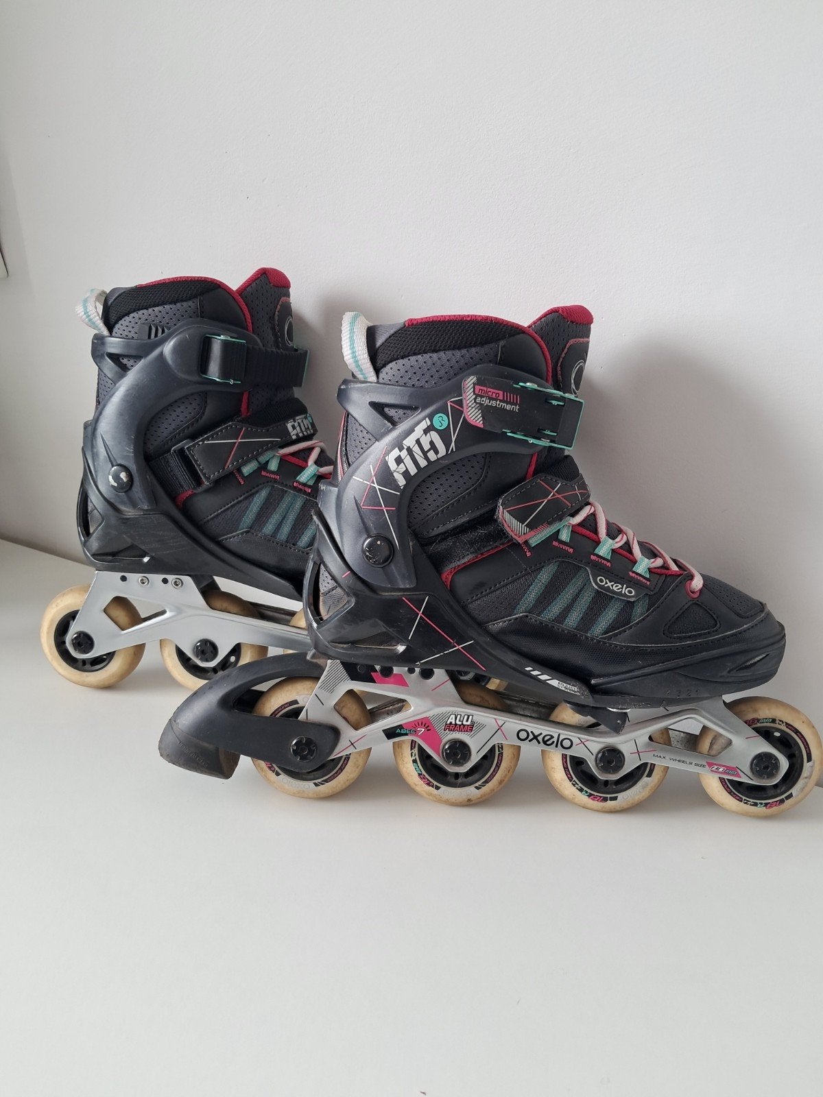 Verstelbare Oxelo skeelers, maat 35-38, Kinderen, Inline skates 4 wielen, Ophalen, Overige merken