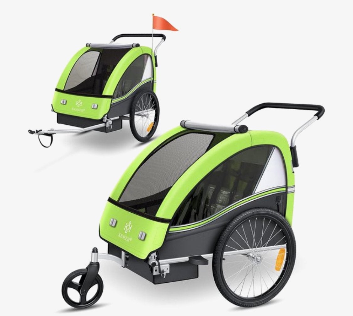 Kesser fietskar, Fietsen en Brommers, Ophalen, Zo goed als nieuw, Kinderkar