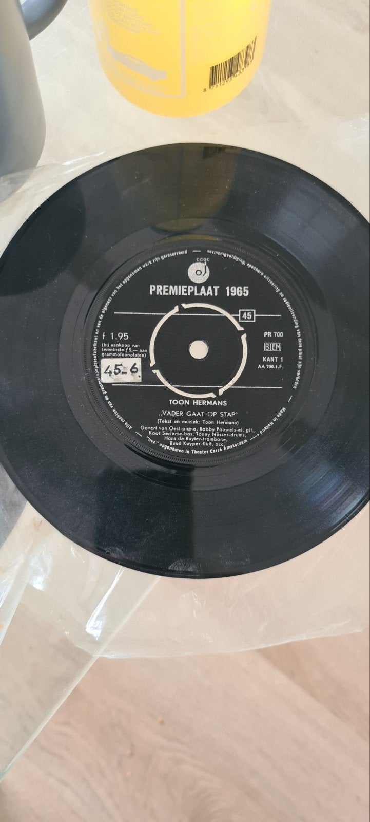 Platen van Toon Hermans, Henk Elsink, Godfried, Gebruikt, 7 inch, Ophalen of Verzenden, EP