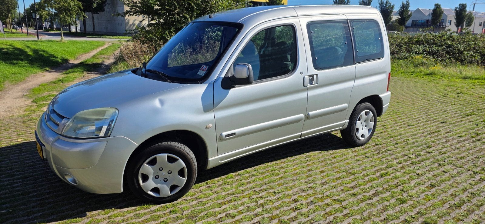 Citroën Berlingo 1.4 I 2005 Grijs, Auto's, 4 cilinders, Origineel Nederlands, Berlingo, Handgeschakeld