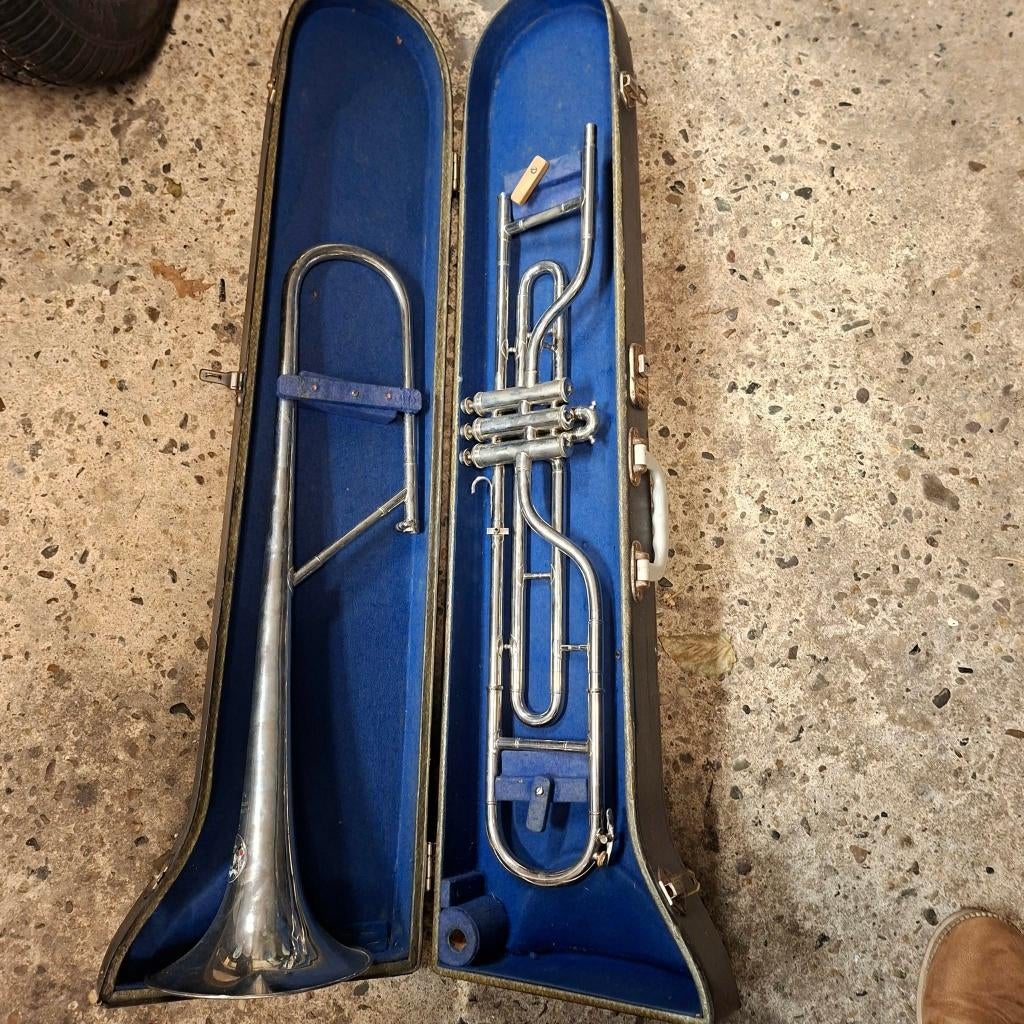 ventieltrombone Mahillon Bruxelles, Ophalen of Verzenden, Gebruikt, Tenor