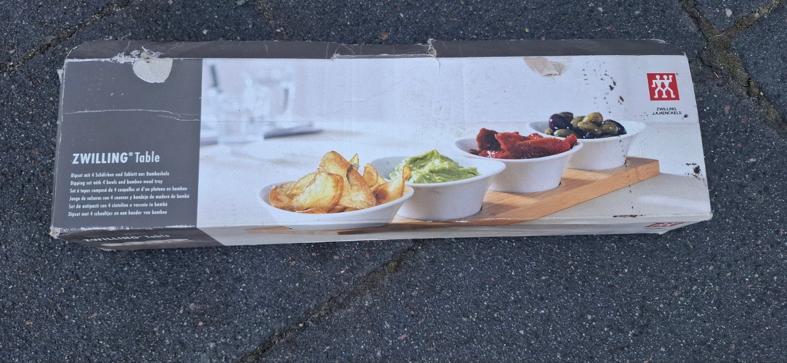 dipsel/ tapas bakjes set 4 stuks, Ophalen of Verzenden, Nieuw