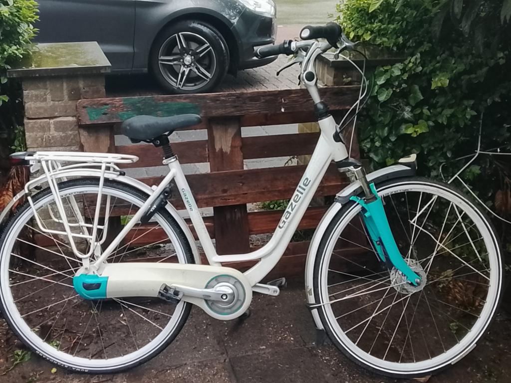 GAZELLE ORANGE PLUS DAMESFIETS 28inch 7speed framehoogte49cm, Ophalen, Gebruikt, 47 tot 50 cm, Versnellingen