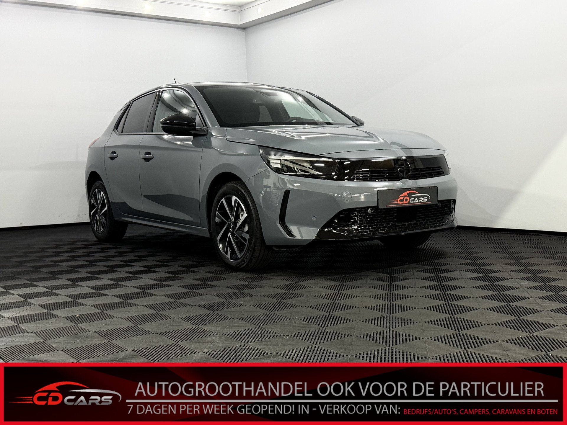 Opel Corsa 1.2 Turbo GS Camera, Half leder, Apple carplay, C, Auto's, Voorwielaandrijving, Gebruikt, 1199 cc, Leder en Stof