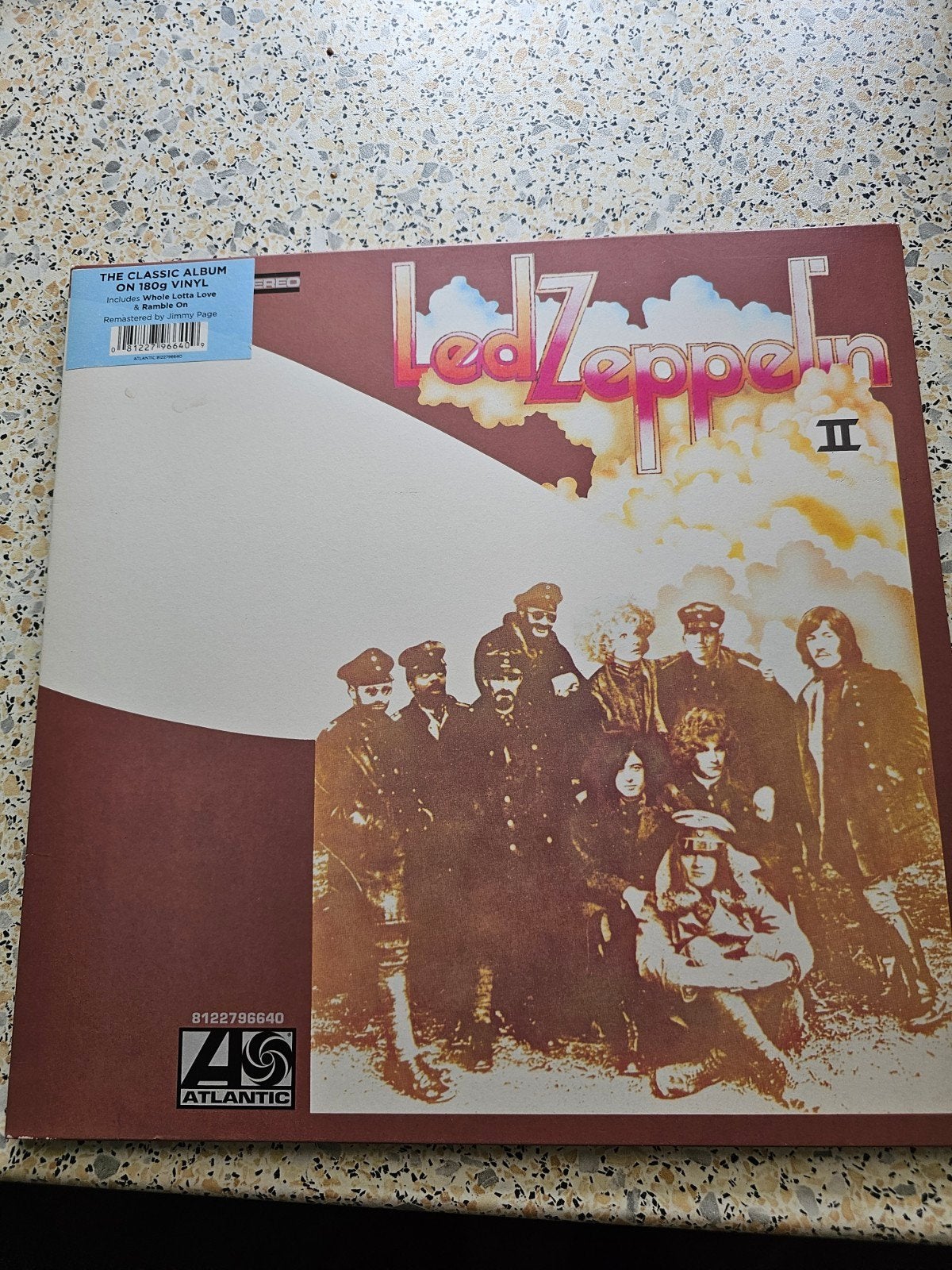 Led Zeppelin II - Klassiek album op 180g vinyl, Cd's en Dvd's, Vinyl | Pop, LP, Ophalen of Verzenden, Zo goed als nieuw, 12 inch