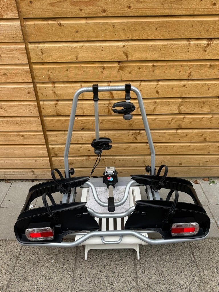 Fietsendrager Thule EP 916 2e-bike, Auto diversen, Fietsendragers, Gebruikt, Trekhaakdrager, 2 fietsen, Elektrische fiets, Ophalen