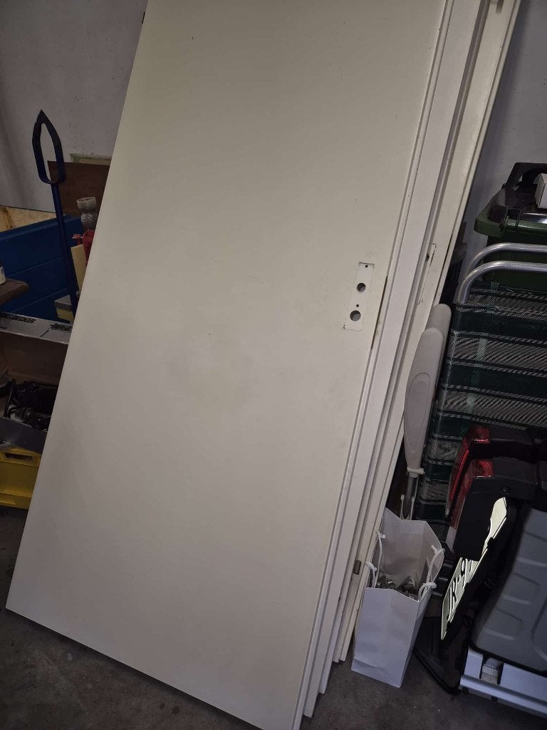 binnendeur opdek, Doe-het-zelf en Verbouw, Deuren en Horren, Ophalen, Gebruikt, 80 tot 100 cm, Binnendeur